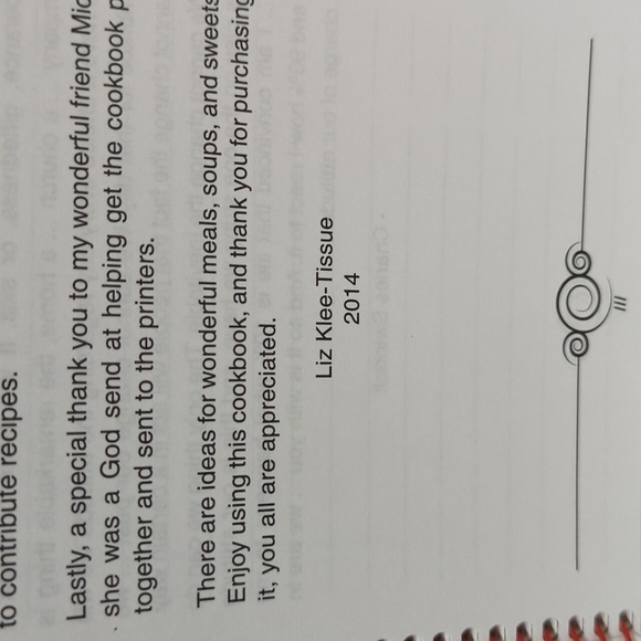 Among Friends Spiral Cookbook - Used 2014 Church Group - Picture 3 of 4
